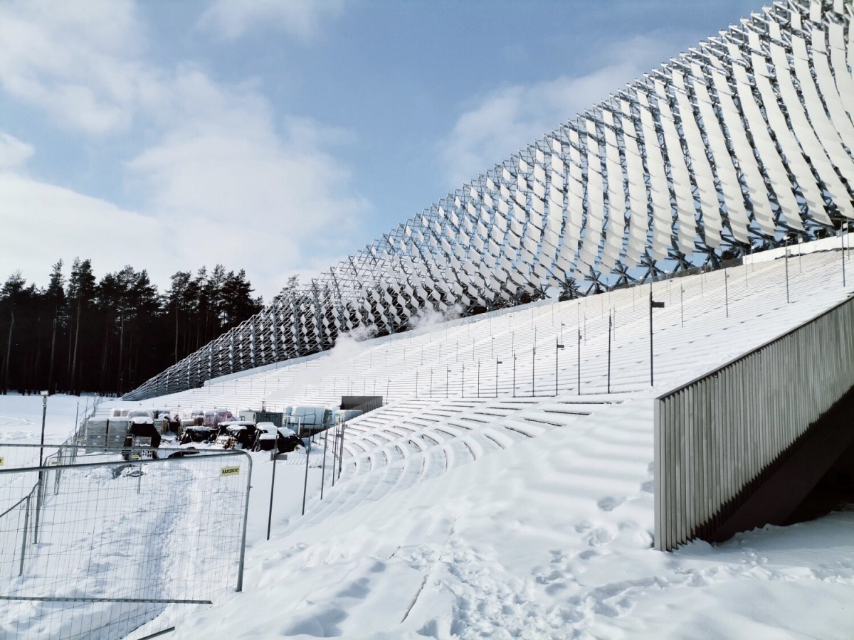 Mežaparka estrādē notiek būvniecības noslēdzošie darbi