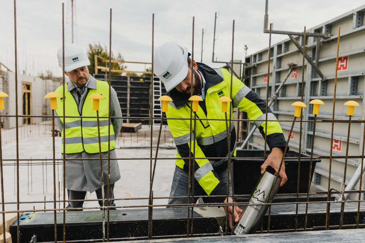 Iemūrēta kapsula projektā “Merks Mežpilsēta”