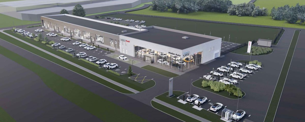 Sākta “Moller Auto” jaunā dīlera centra būvniecība Rīgā