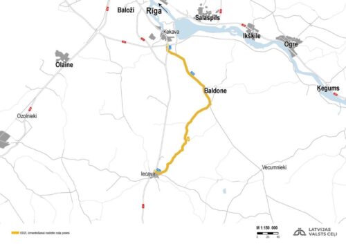 Atsevišķi ceļi tiks nodoti 