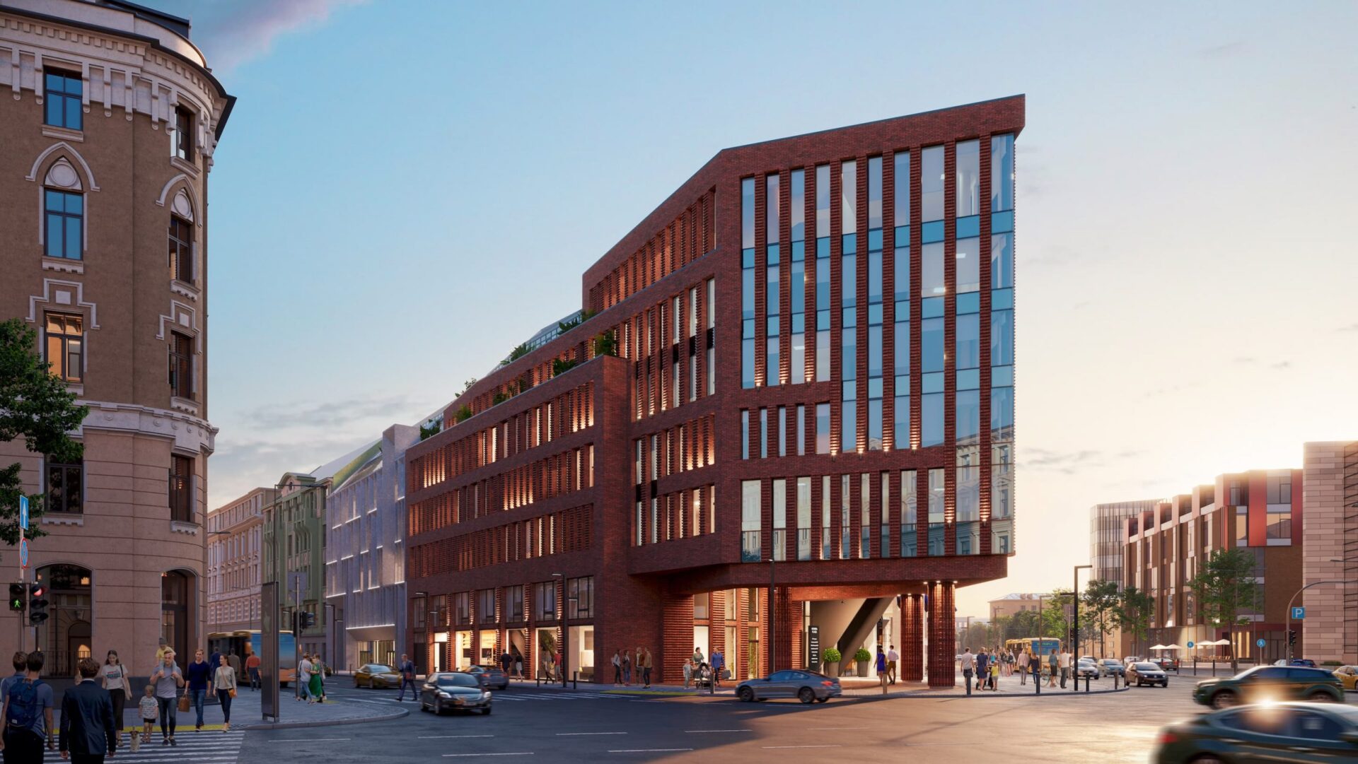 Plāno sākt biroju centra “Novira Plaza” pāļu dzīšanu