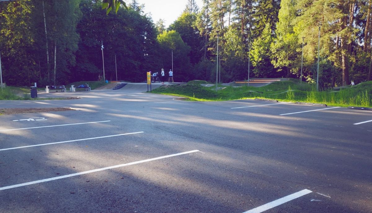 Pabeigti velotrases labiekārtošanas darbi Ogrē