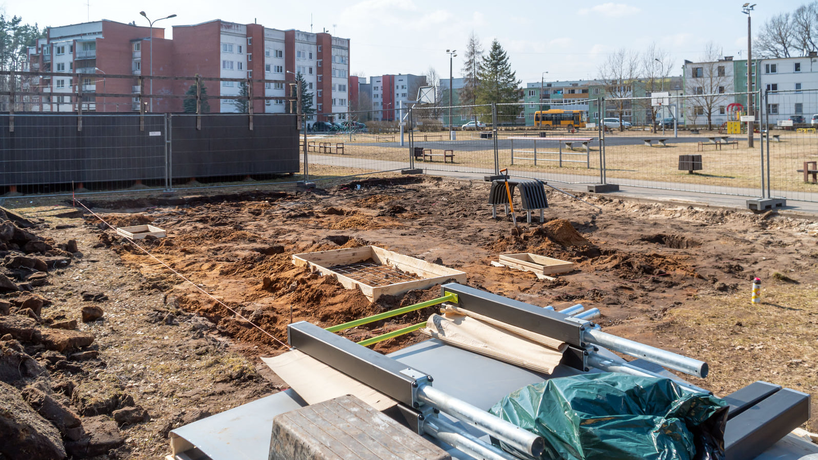 Jaunolainē izbūvēs fitnesa laukumu