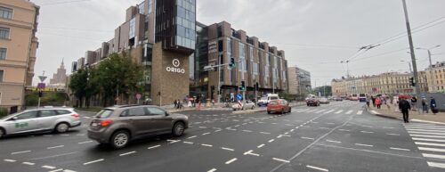 Pabeigta krustojuma pārbūve pie 