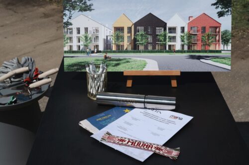 Sāk vērienīga daudzdzīvokļu māju projekta būvniecību Mārupē