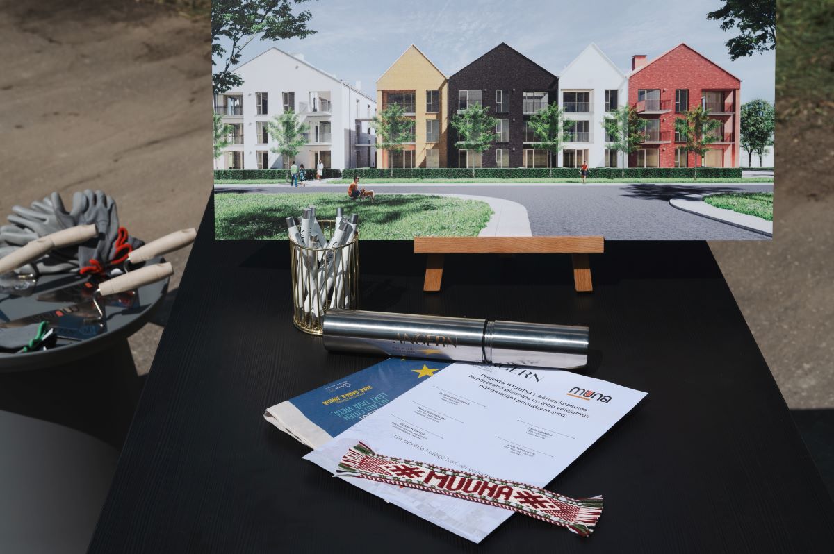 Sāk vērienīga daudzdzīvokļu māju projekta būvniecību Mārupē