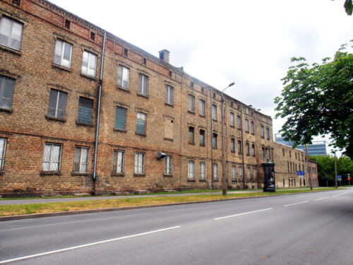 Sporta ielas  apkārtne 19. un  20.gadsimta mijā