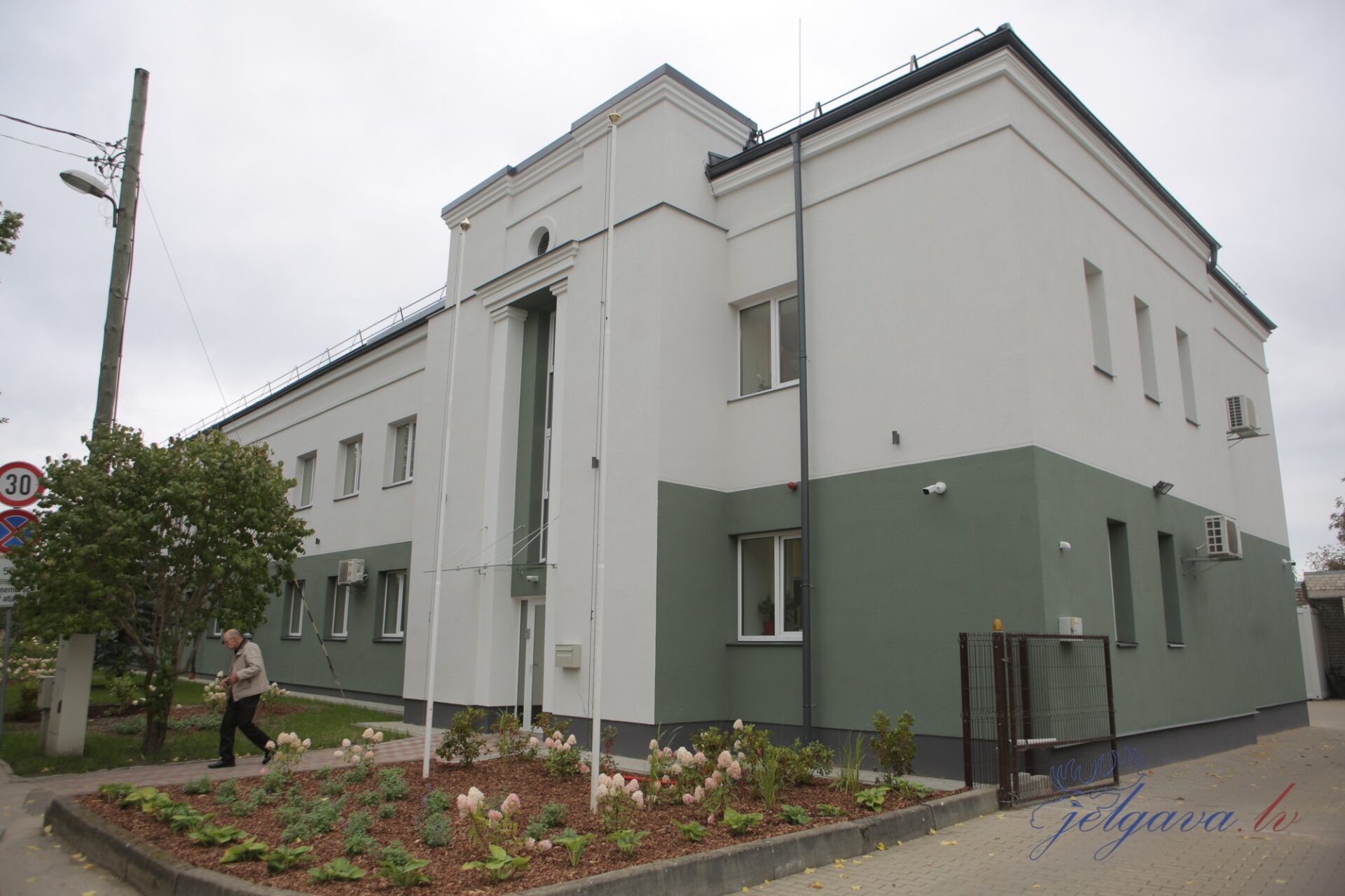 Jelgavā nosiltināta Pašvaldības policijas ēka