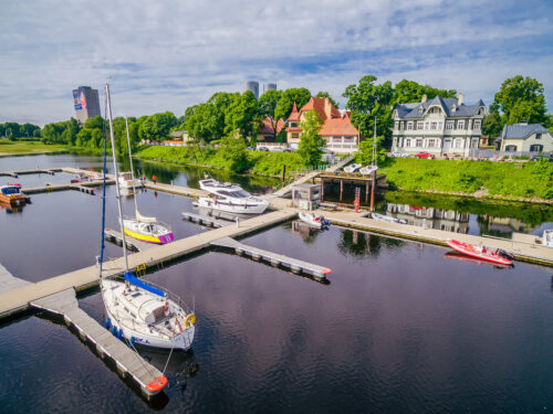 Atklās jauno Ķīpsalas jahtu ostas infrastruktūru