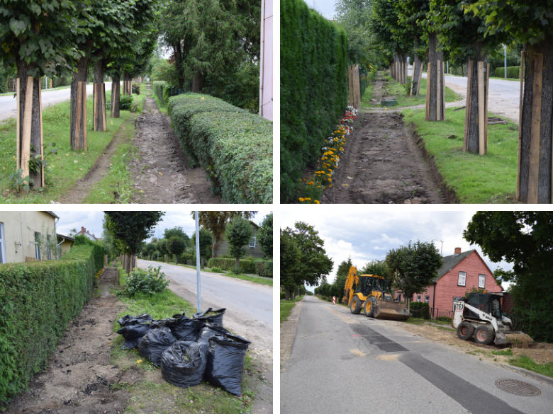 Bauskā atsākusies Pilskalna ielas pārbūve