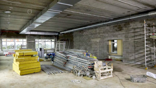 Rēzeknē Poļu ģimnāzijai būvē jaunu ēdnīcu