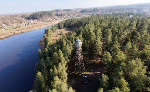 Tiks demontēts Priedaines skatu tornis Krāslavā