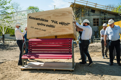 Liepājā atzīmēti koncertdārza 