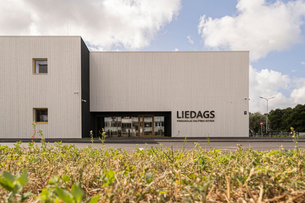 BVKB ekspluatācijā pieņem no jauna uzbūvētu bērnudārza ēku Liepājā