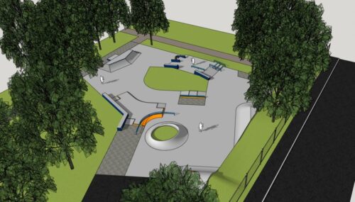 Raiņa parks Rēzeknē piedzīvo pārmaiņas