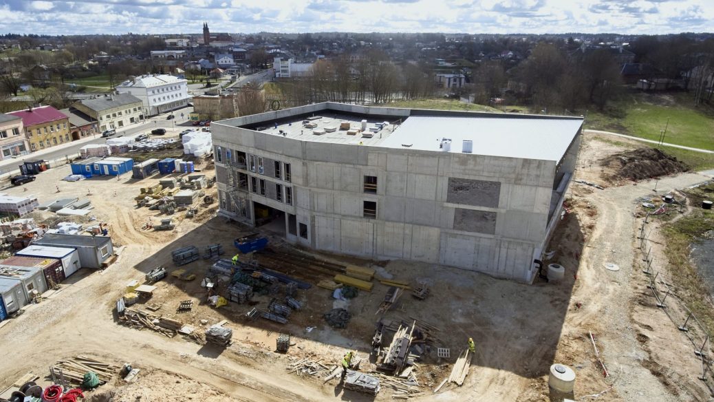 Rēzeknē apturēta rekreācijas centra būvniecība