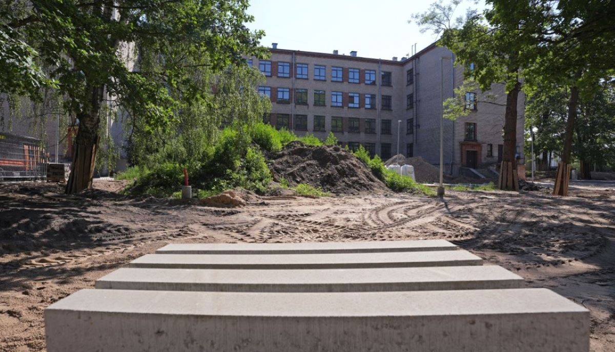 Pie Rīgas 41. vidusskolas izbūvē mūsdienīgu sporta infrastruktūru
