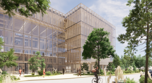 Izsniegta būvatļauja koka biroju ēkas 