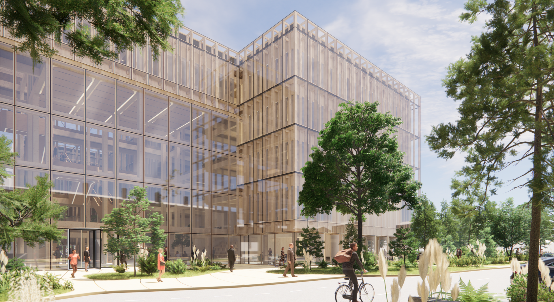 Izsniegta būvatļauja koka biroju ēkas “The Pine” būvniecībai Krišjāņa Valdemāra ielā