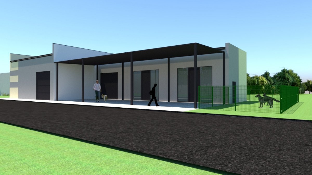 Atsākti darbi pie Kinoloģijas centra būvniecības Rēzeknē