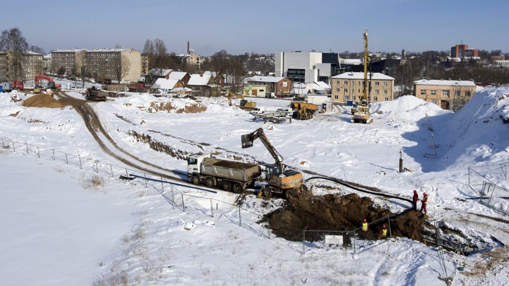 Rēzeknē izbūvē rekreācijas centra teritoriju