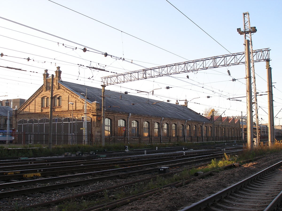 Rīgas 5. tramvaju depo izbūvēti pirmie sliežu ceļi