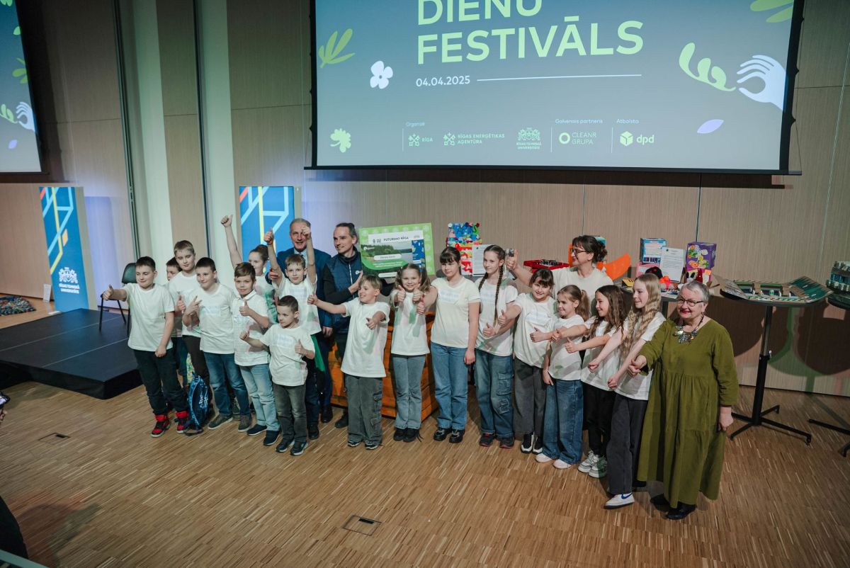 Pirmo reizi apbalvo klimatam draudzīgākos Rīgas skolēnus un skolas