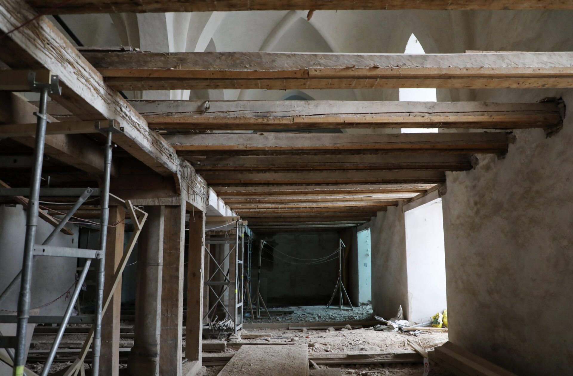 Atjaunots Rīgas pils kapelas sākotnējais plašums