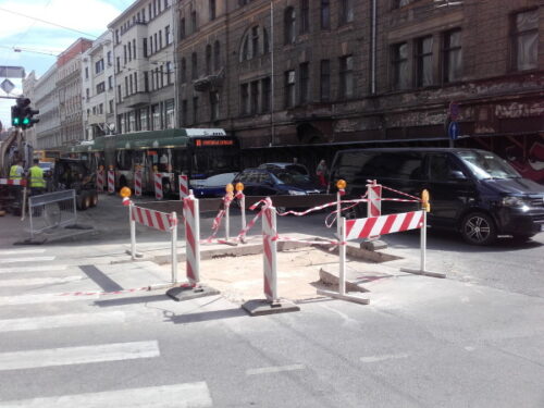 Pabeigti vērienīgie ūdensvada pievadu remontdarbi A.Čaka ielā