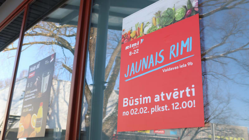 Rīgā rekonstruēts “Rimi Mini” Vaidavas ielā