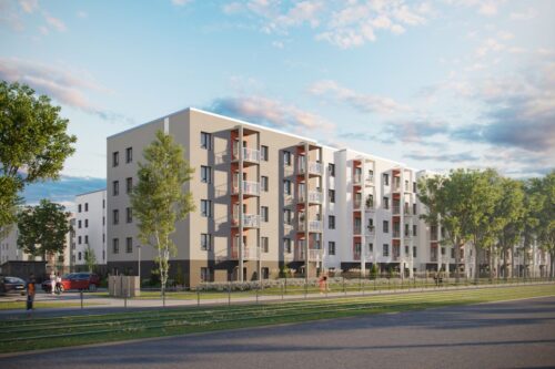 Teikā sākta dzīvojamās ēkas ar 100 dzīvokļiem būvniecība