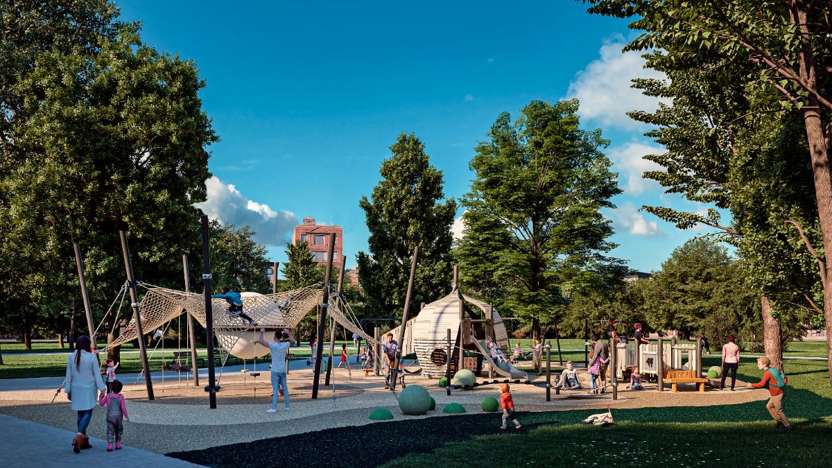 Šovasar atjaunos bērnu rotaļu laukumu Vērmanes dārzā