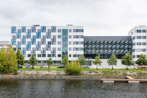 Atklāta RTU DITF jaunā ēka un auditoriju centrs