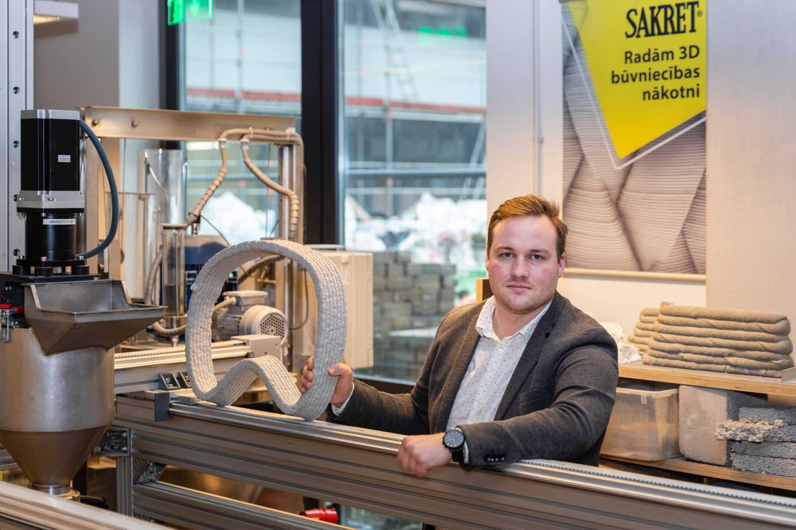 RTU izstrādā betona maisījumu 3D drukāšanai