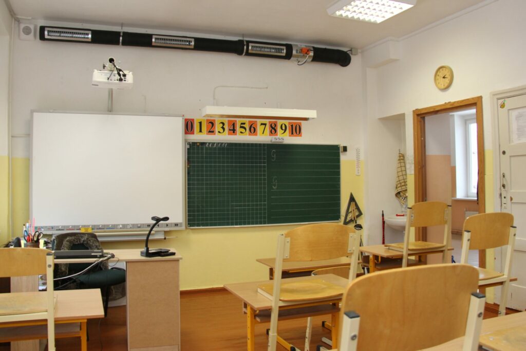 Rubenes pamatskolā izbūvēta ventilācijas sistēma