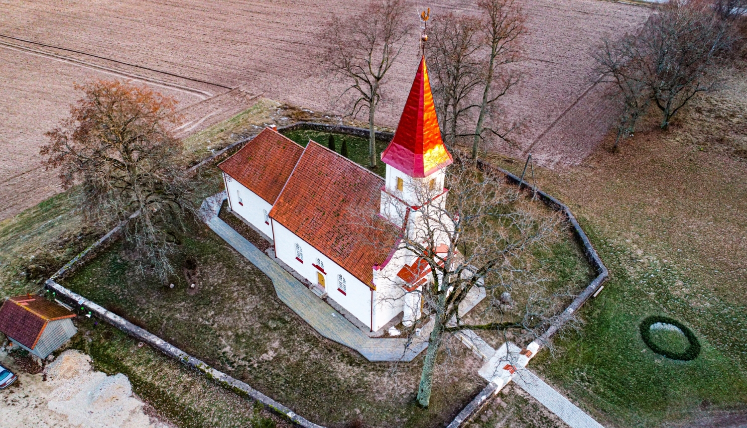 Ar ES fondu atbalstu atjaunota Rubenes baznīca