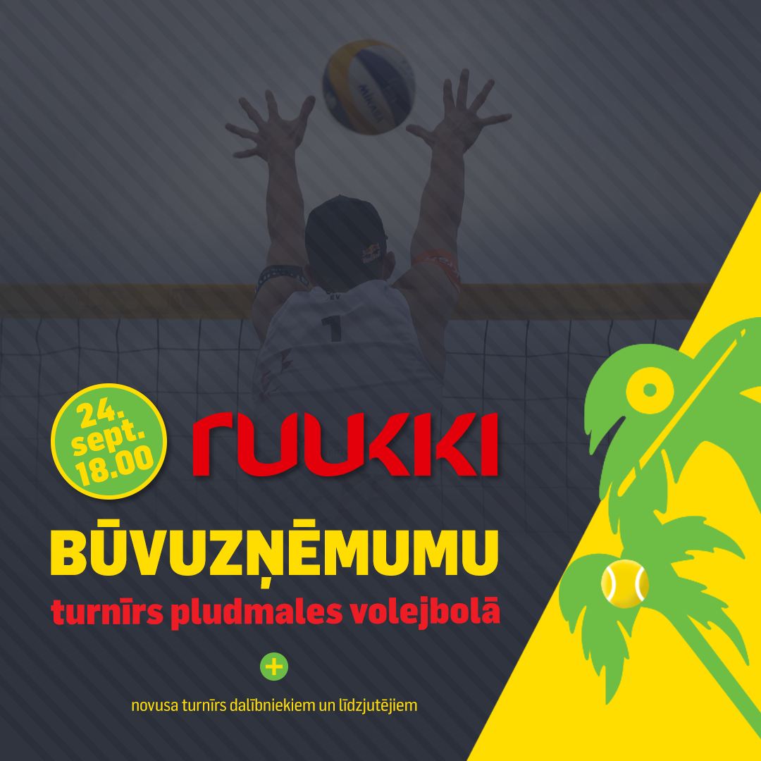 Aicina piedalīties būvnozares pludmales volejbola turnīrā