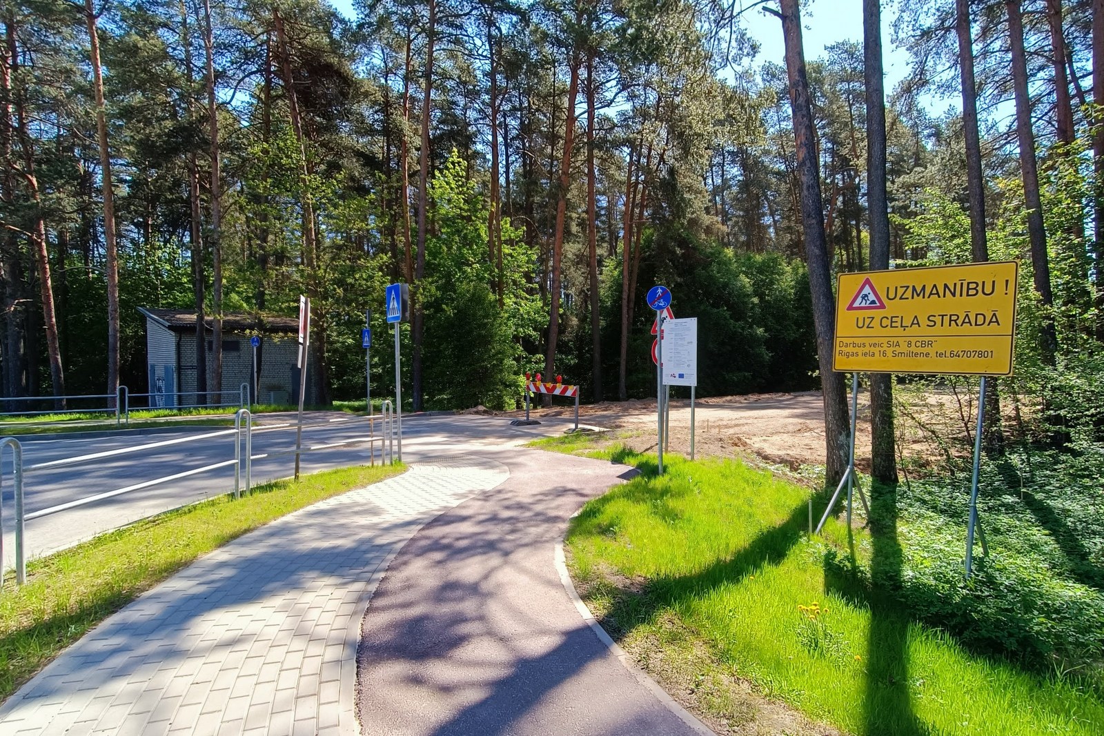 Valmierā turpina Rūpniecības ielas pārbūvi