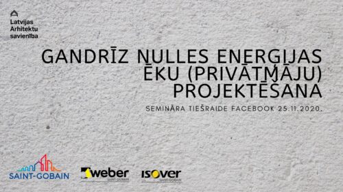 Rīko semināru par gandrīz nulles enerģijas ēku projektēšanu