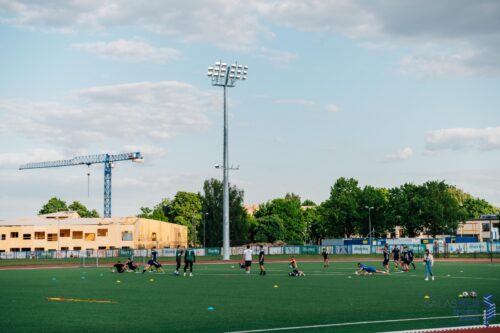 Salaspilī atjaunots stadions