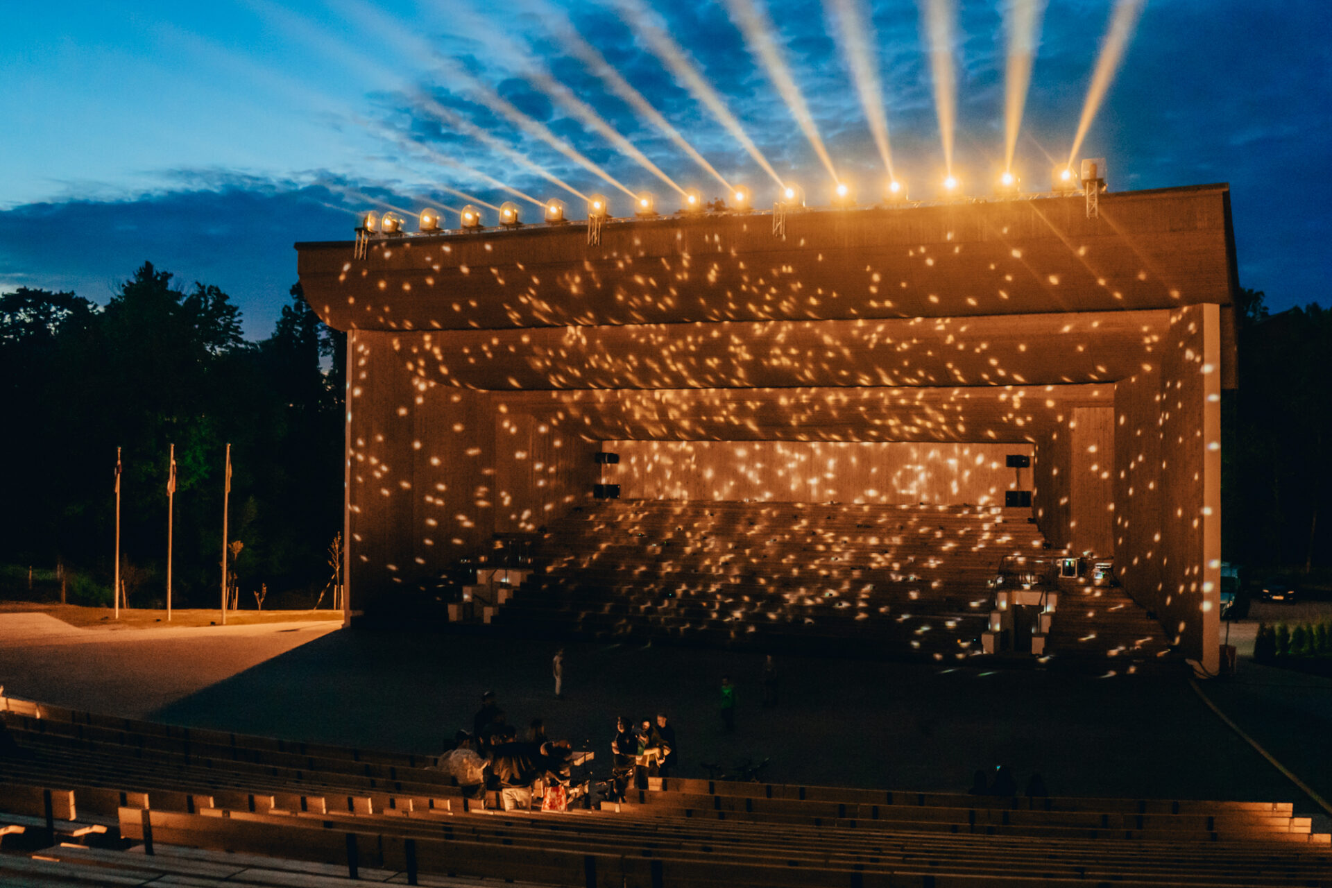 Noslēgusies Saulkrastu estrādes un Neibādes parka rekonstrukcija