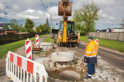 Jelgavā pabeigta lietusūdens kolektora rekonstrukcija Savienības ielā