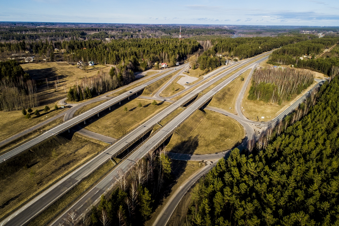 Noslēgušies Vidzemes šosejas būvdarbi posmā no “Sēnītes” līdz Siguldai