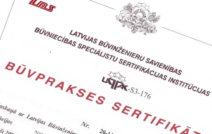 Informācija būvspeciālistiem par izglītības informācijas aktualizēšanu BIS