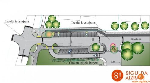 Uzsāks Atbrīvotāju ielas pārbūves darbus Siguldā