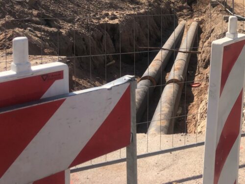 Valmierā atsāk siltumtrases izbūvi