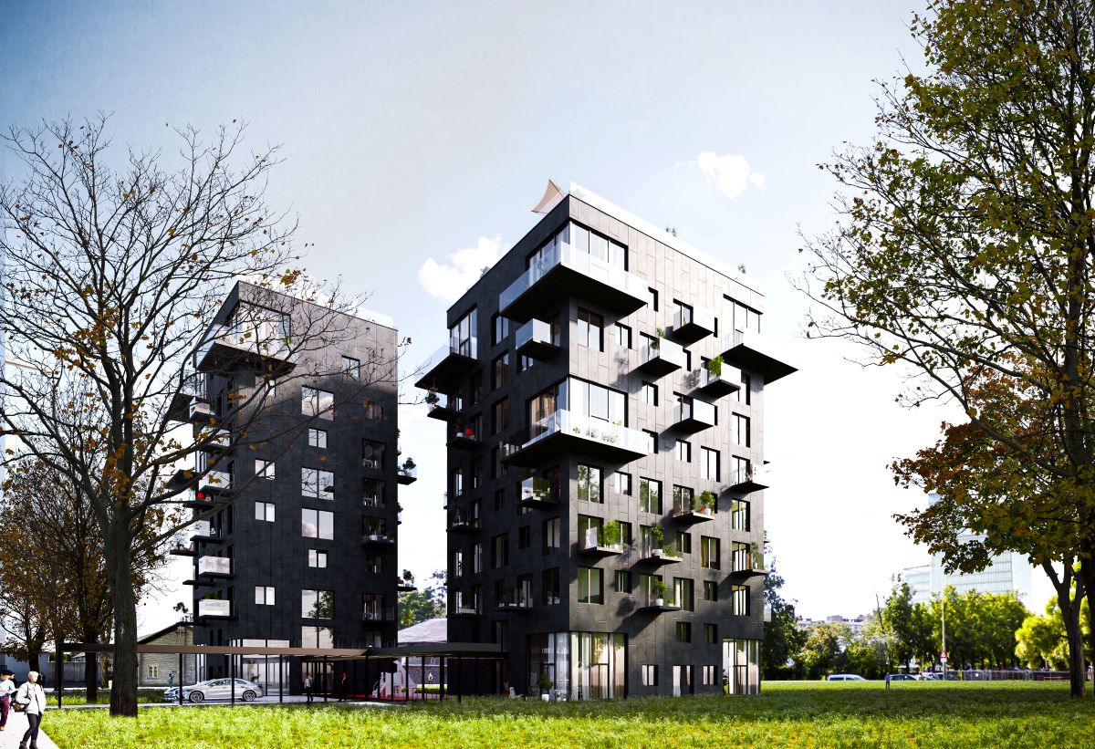 Sākta premium klases dzīvojamā kompleksa “Skanstes Rezidences” būvniecība