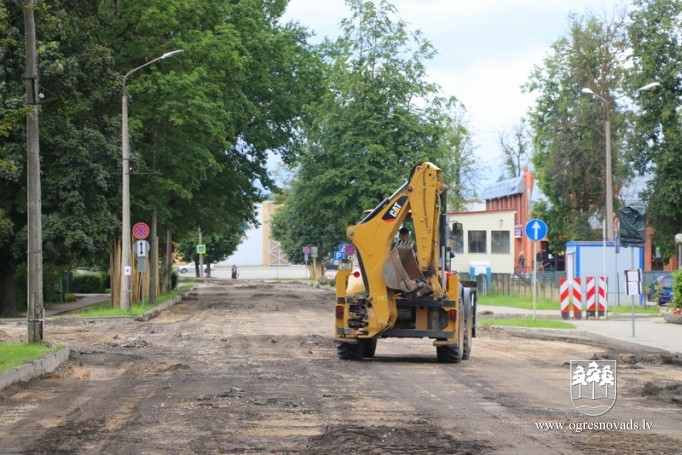 Ogres novadā uzlabo infrastruktūru