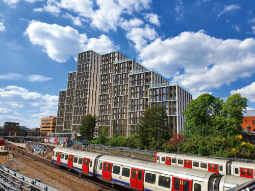 Ārējās konstrukcijas Londonas augstceltnēs