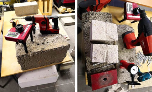 Enkurskrūvju iestrāde un izraušanas izturība